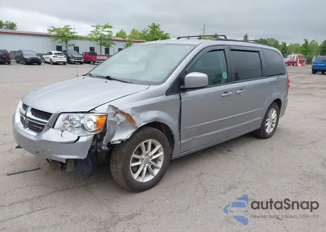 2016 Dodge Grand Caravan Sxt из США, поврежденный, VIN 2C4RDGCGXGR183548